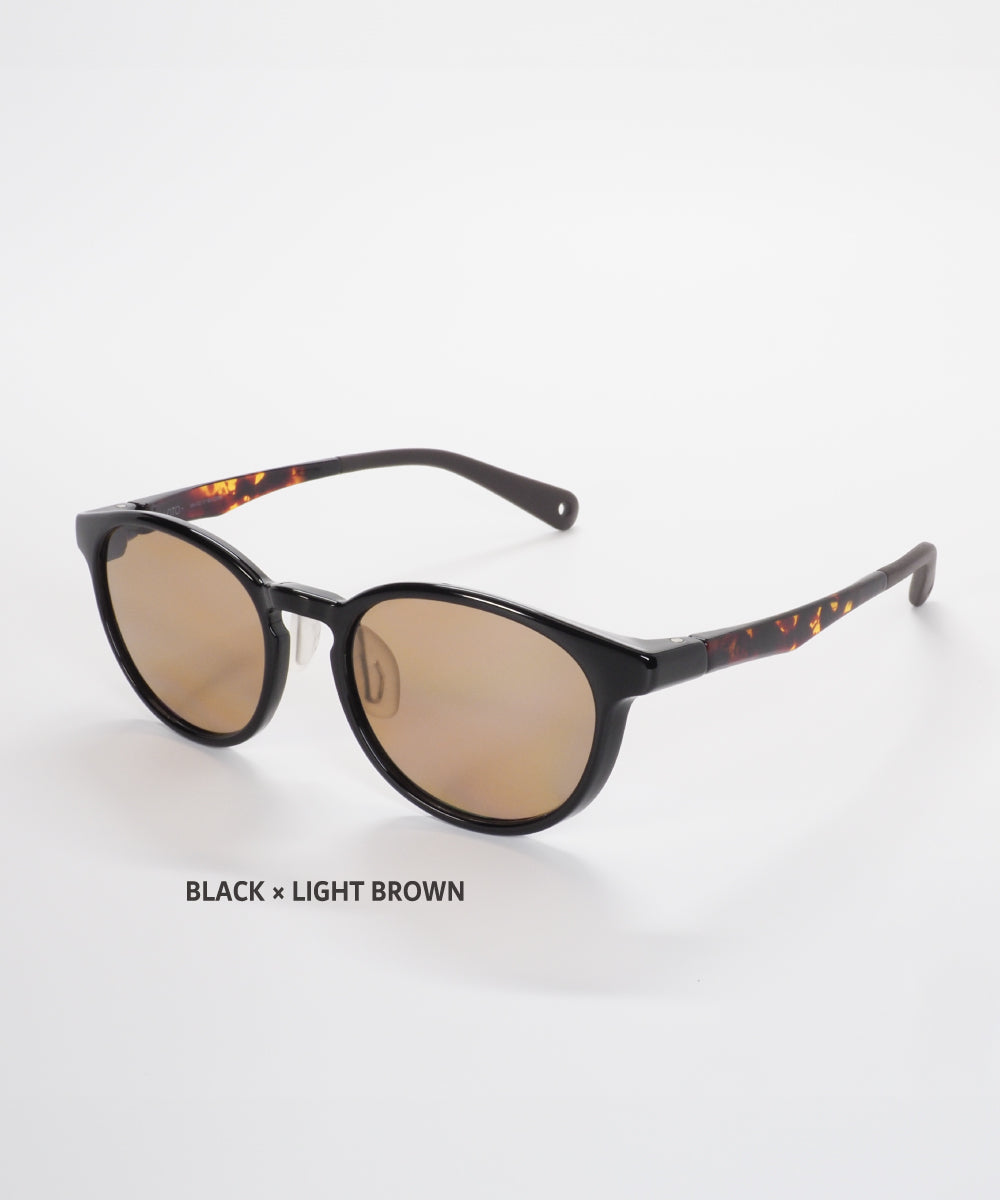 Niho MIKURI 輕盈可愛圓形鏡框 日本製偏光 戶外專用 太陽眼鏡 NH-102 Sunglasses  (日本專利技術）