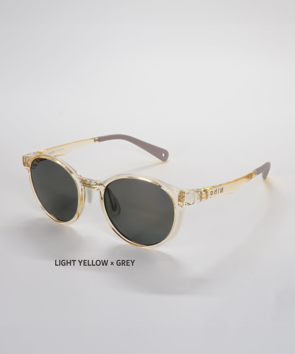 Niho MIKURI 輕盈可愛圓形鏡框 日本製偏光 戶外專用 太陽眼鏡 NH-102 Sunglasses  (日本專利技術）