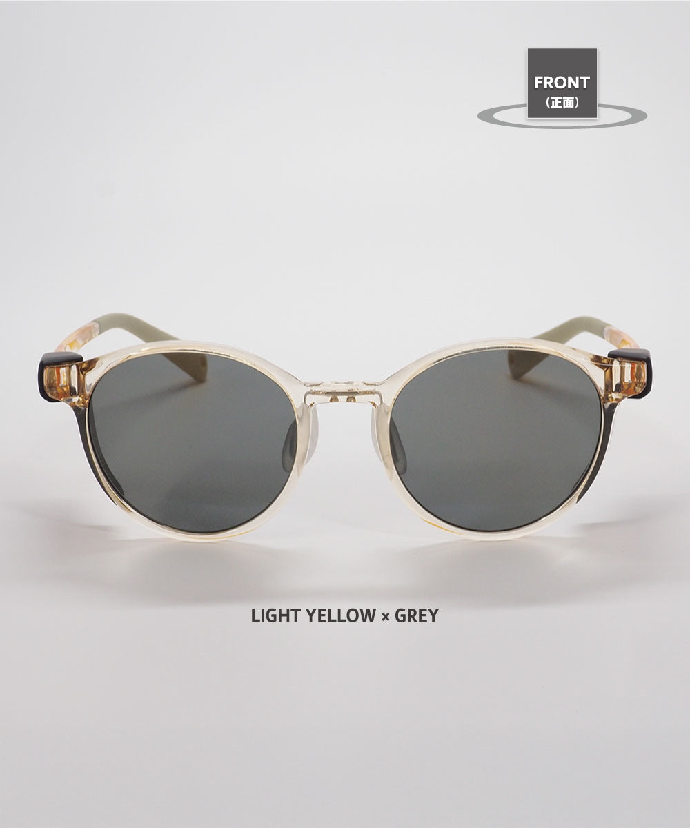 Niho MIKURI 輕盈可愛圓形鏡框 日本製偏光 戶外專用 太陽眼鏡 NH-102 Sunglasses  (日本專利技術）