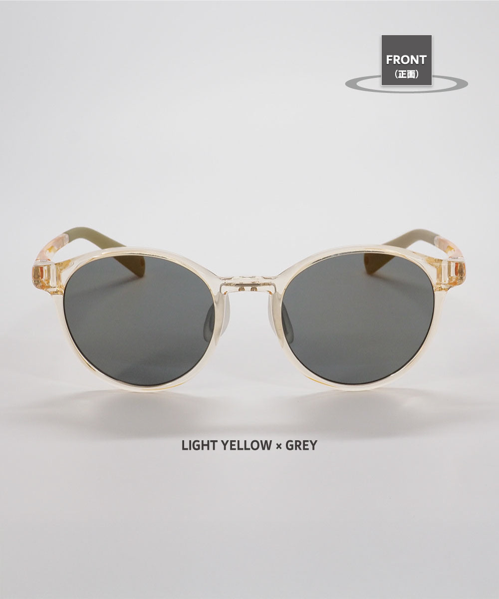 Niho MIKURI 輕盈可愛圓形鏡框 日本製偏光 戶外專用 太陽眼鏡 NH-102 Sunglasses  (日本專利技術）