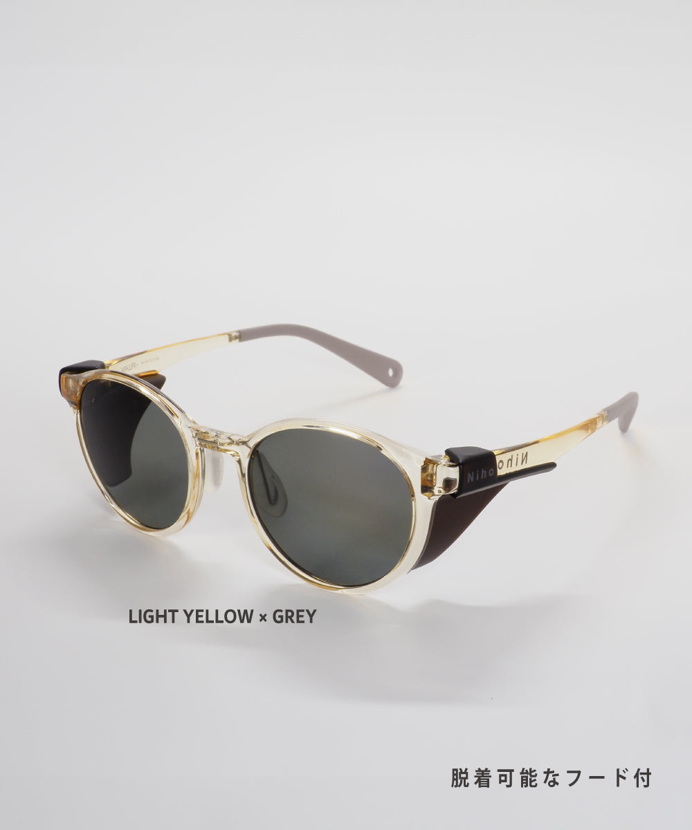 Niho MIKURI 輕盈可愛圓形鏡框 日本製偏光 戶外專用 太陽眼鏡 NH-102 Sunglasses  (日本專利技術）