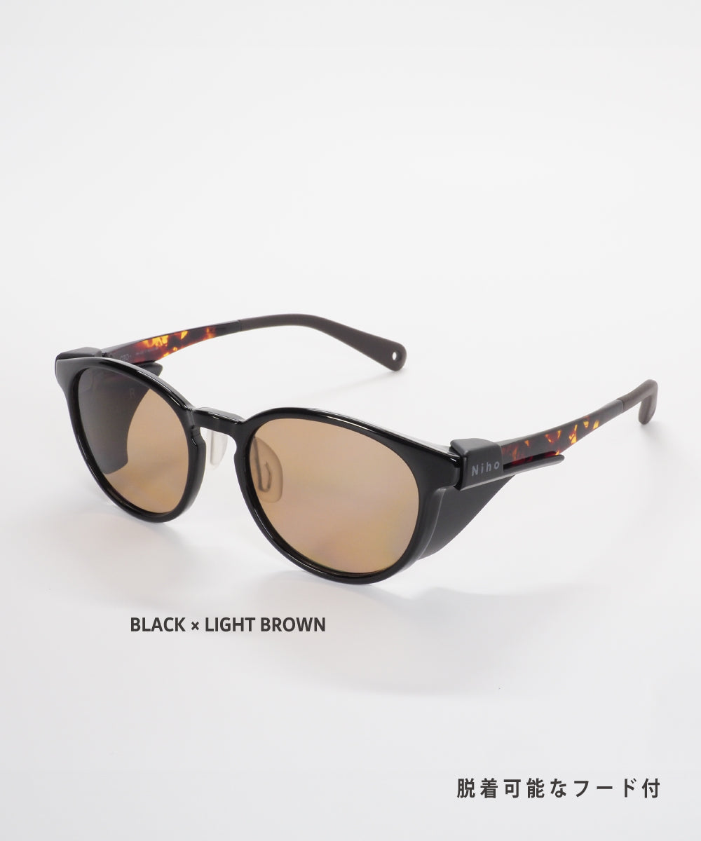 Niho OTO 波士頓圓框型 日本製偏光 戶外專用 太陽眼鏡 NH-103 Sunglasses (日本專利技術）