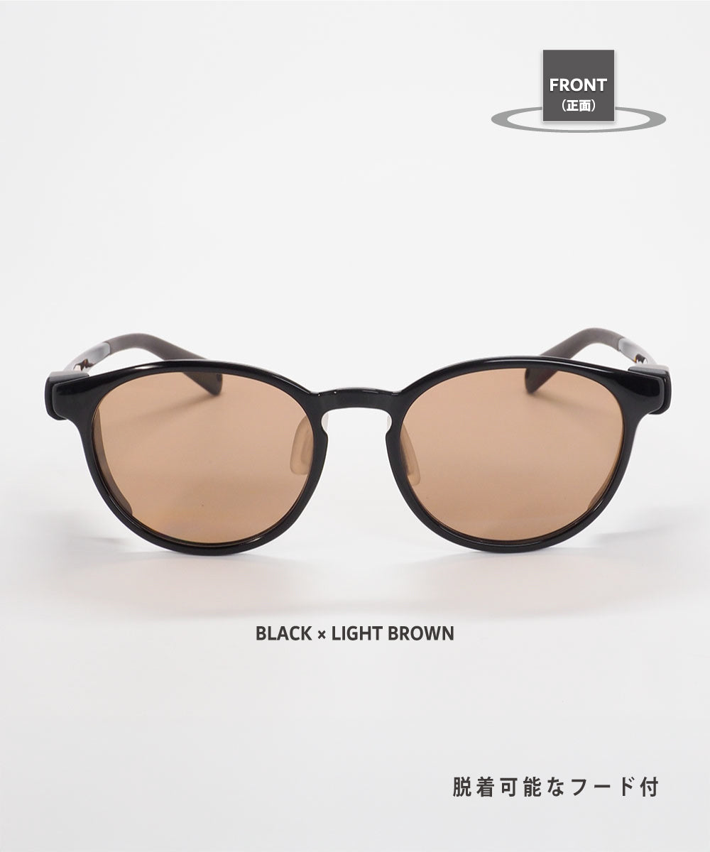 Niho OTO 波士頓圓框型 日本製偏光 戶外專用 太陽眼鏡 NH-103 Sunglasses (日本專利技術）
