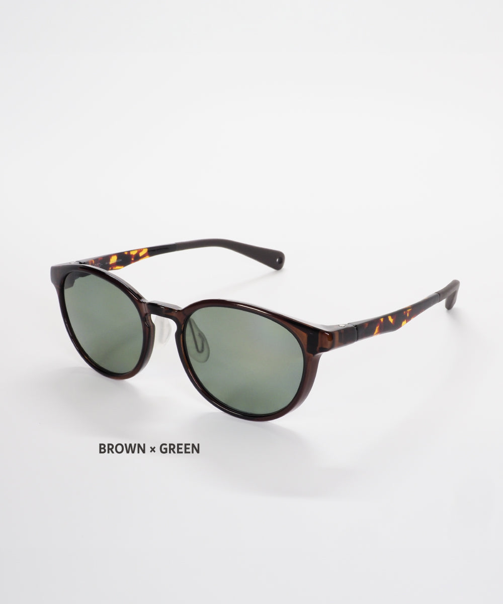Niho OTO 波士頓圓框型 日本製偏光 戶外專用 太陽眼鏡 NH-103 Sunglasses (日本專利技術）