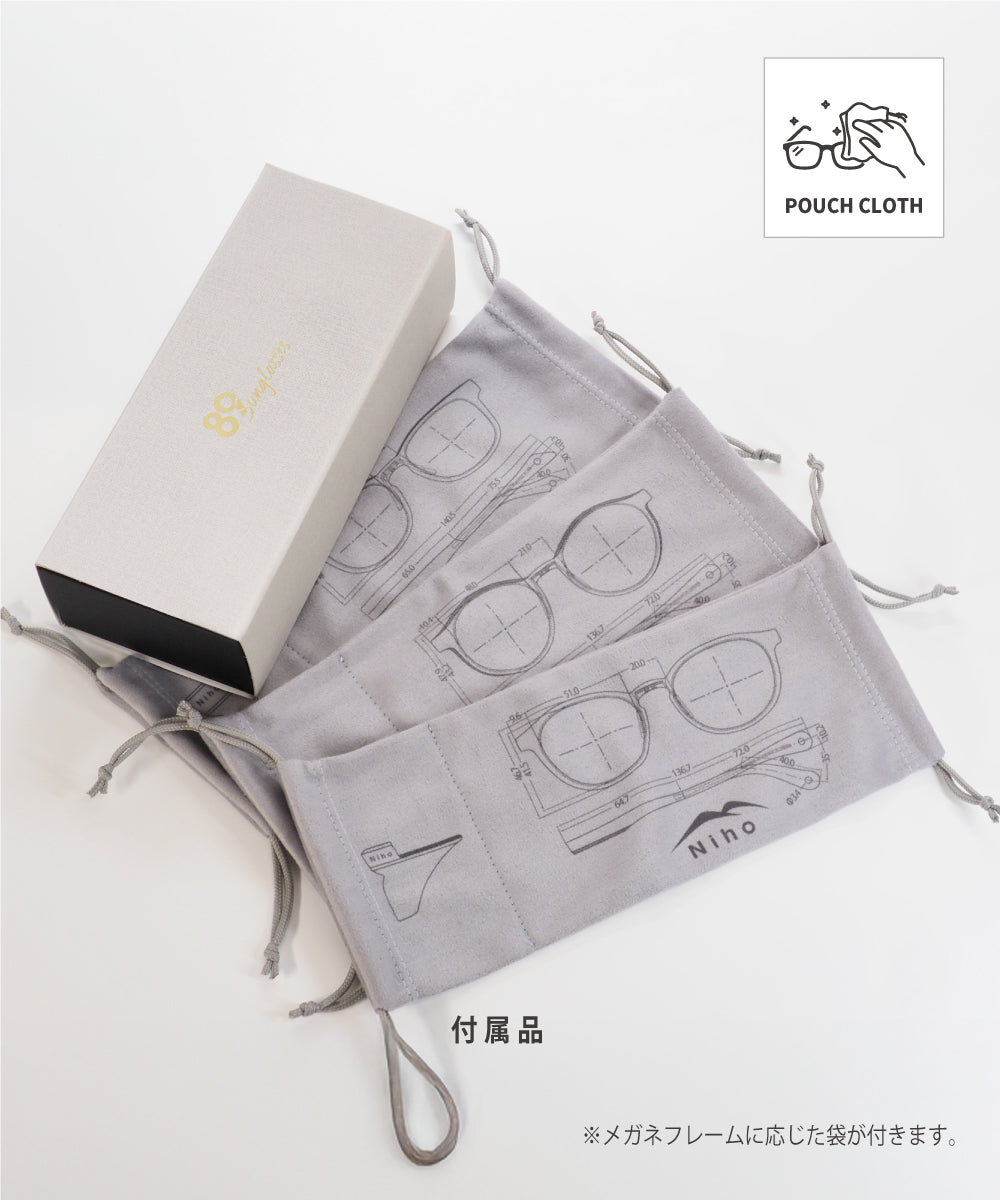 Niho MIKURI 輕盈可愛圓形鏡框 日本製偏光 戶外專用 太陽眼鏡 NH-102 Sunglasses  (日本專利技術）