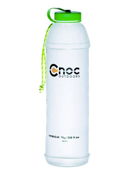 CNOC Outdoor Vesica® Collapsible Bottle 1L 28mm 可摺疊水瓶 柔軟水壺 便攜水瓶 可站立 易收納