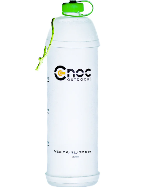 CNOC Outdoor Vesica® Collapsible Bottle 1L 28mm 可摺疊水瓶 柔軟水壺 便攜水瓶 可站立 易收納