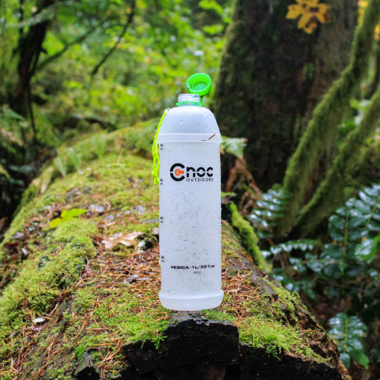 CNOC Outdoor Vesica® Collapsible Bottle 1L 28mm 可摺疊水瓶 柔軟水壺 便攜水瓶 可站立 易收納