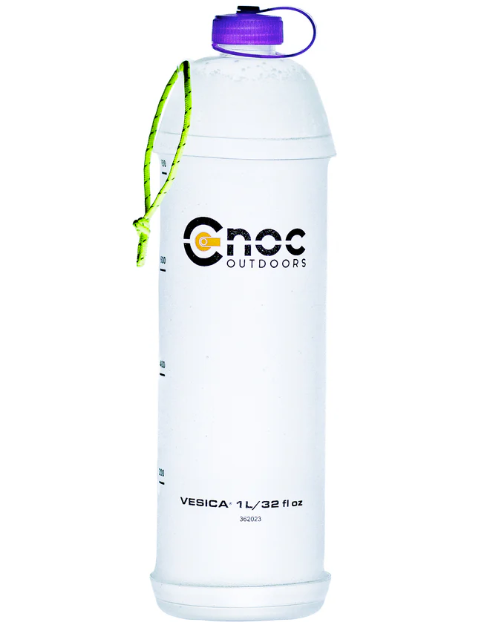 CNOC Outdoor Vesica® Collapsible Bottle 1L 28mm 可摺疊水瓶 柔軟水壺 便攜水瓶 可站立 易收納