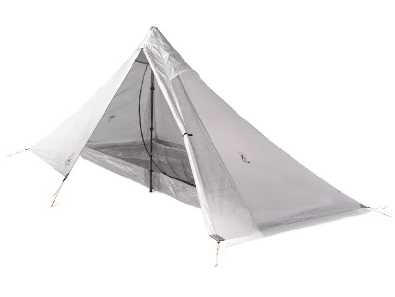 (Pre-order) Hyperlite Mountain Gear Mid 1 three-season Pyramid Tent white 1P Pyramid One Person Camp Single Tent White