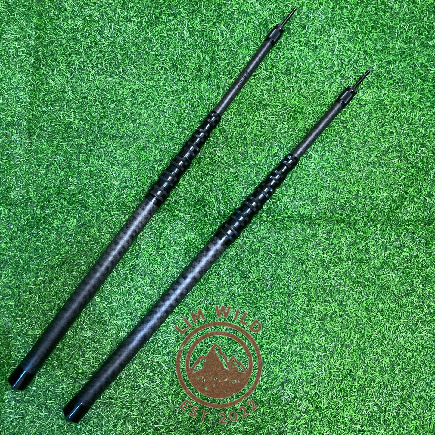 Ultra-light telescopic adjustable carbon fiber canopy pole tip 2.1 m 2.4 m 2.7 m Carbon Adjustable Pole